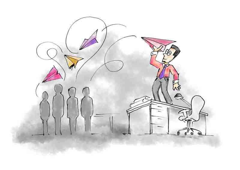 Nie ste schopný delegovať prácu